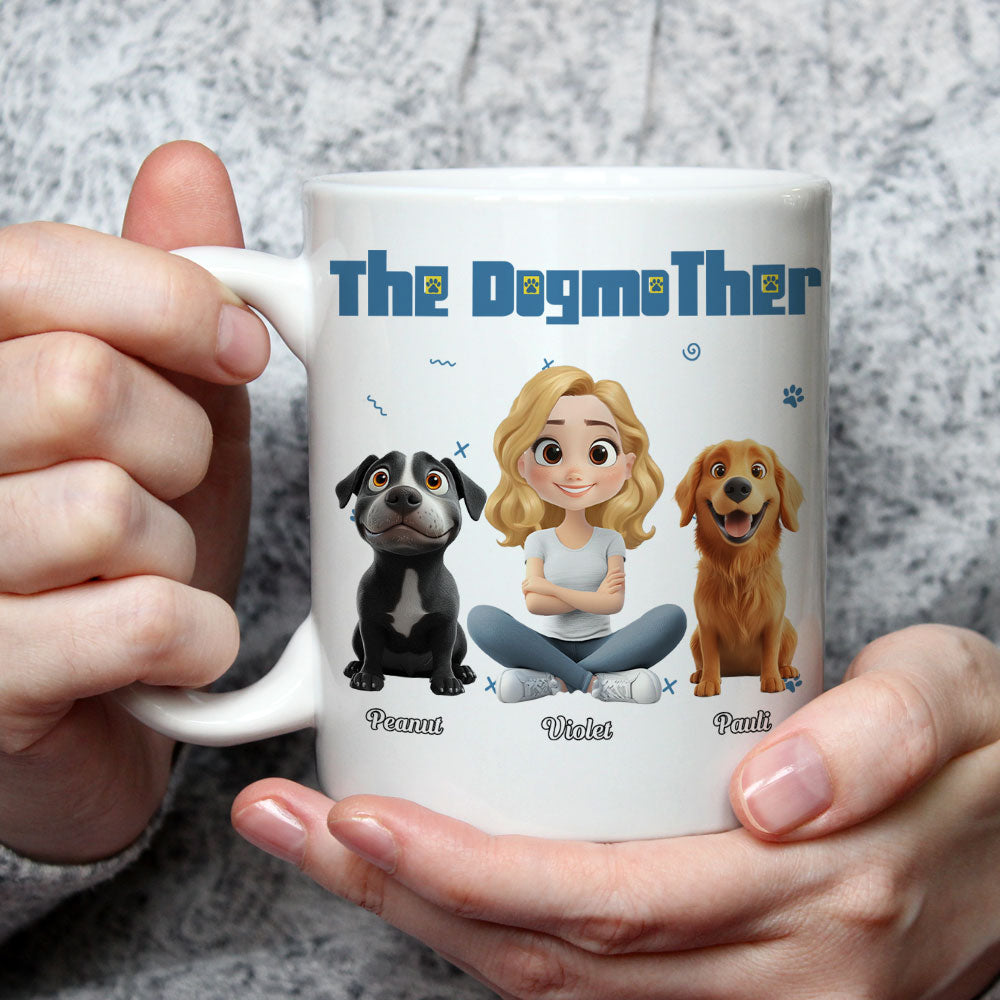 Personalized 'I Am The Dogmother' Custom Coffee Mug - Perfect Gift Idea