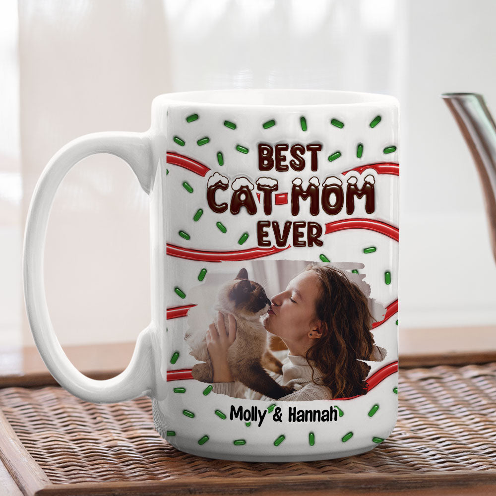 Personalized 3D Inflated Effect Mug: Ideal Gift for Dog and Cat Lovers