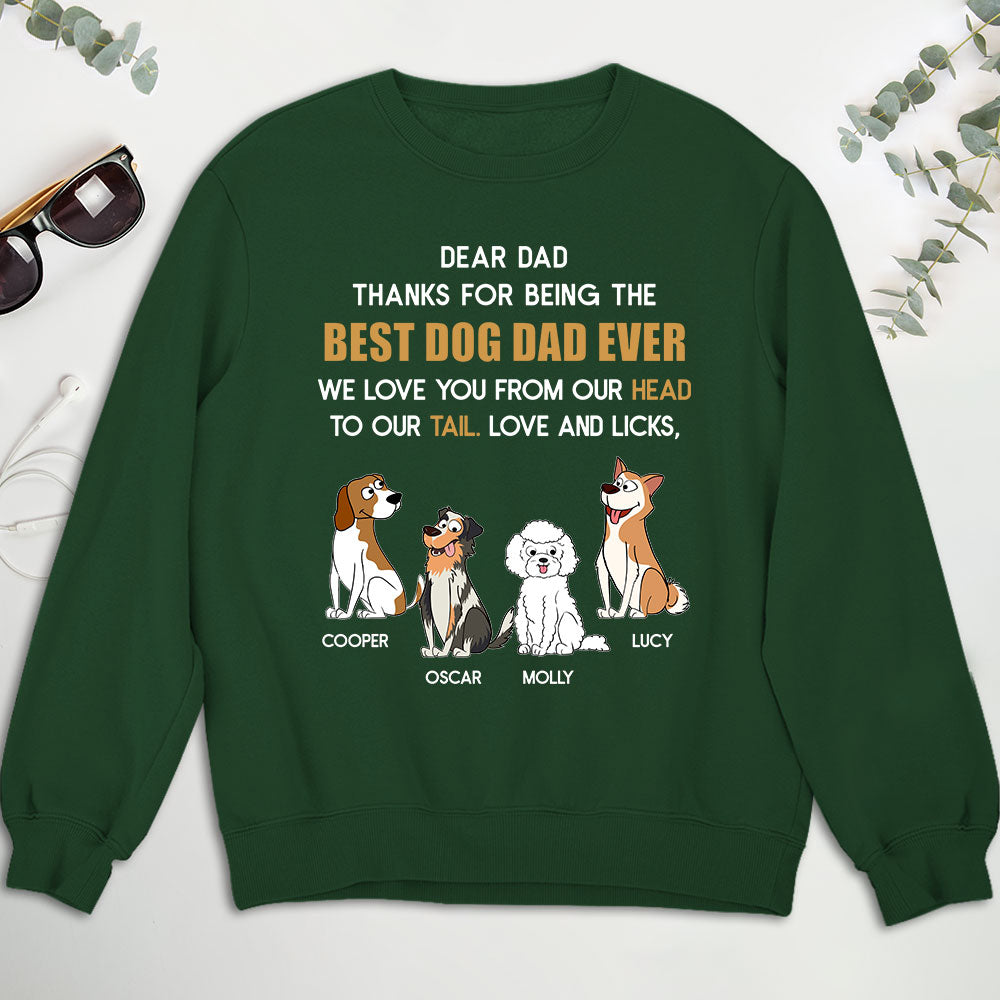 Tail - to - Head Love: Personalized Custom Sweatshirt for Pet Lovers