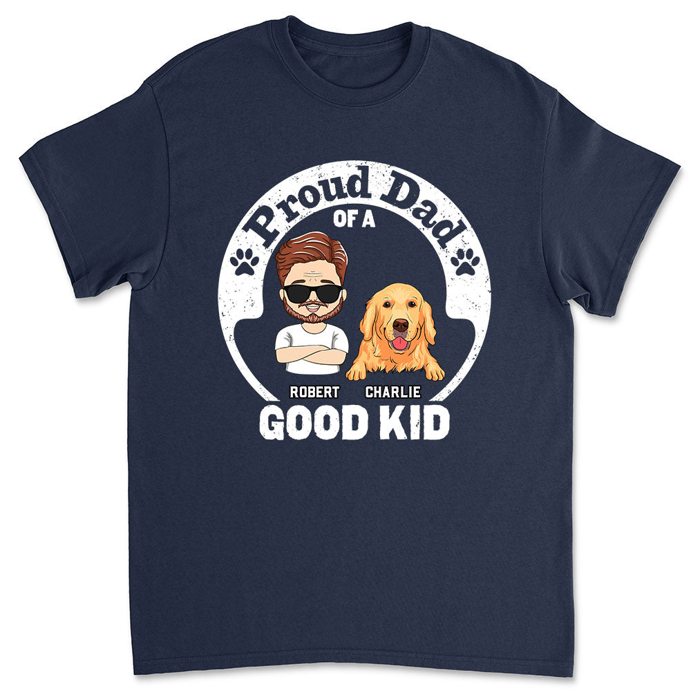 Personalized Unisex 'Dad of Good Kids' T-shirt - Ideal Gift for All