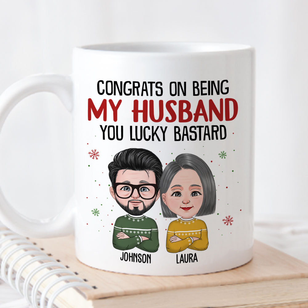 Personalized Custom 'Being My Husband' Coffee Mug - Ideal Gift for Pet Lovers