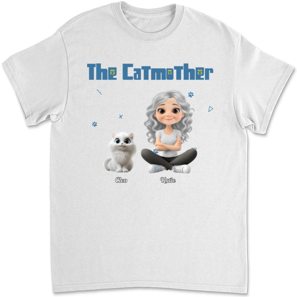 Personalized Unisex 'I Am The Catmother' T-Shirt - Ideal Gift for Pet Lovers