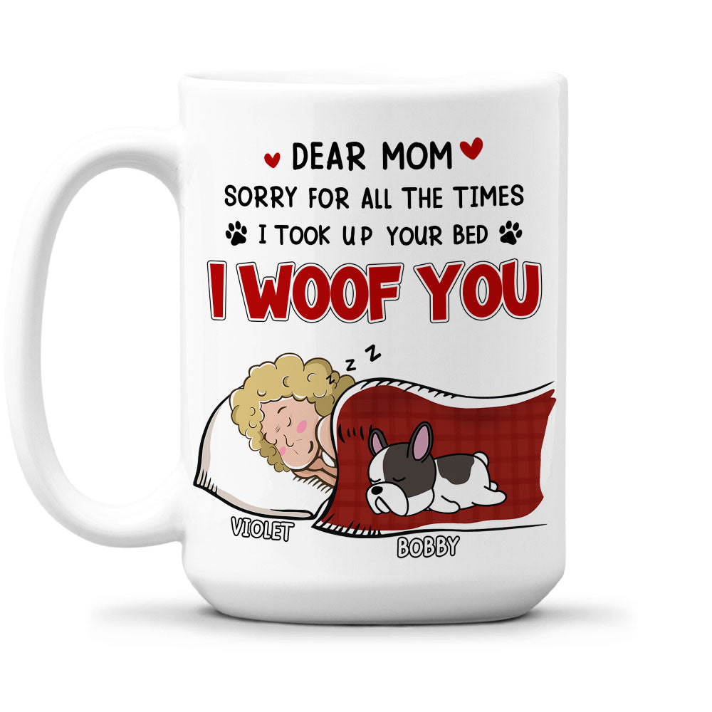 Personalized Custom Coffee Mug: 'Took Up Your Bed' Design