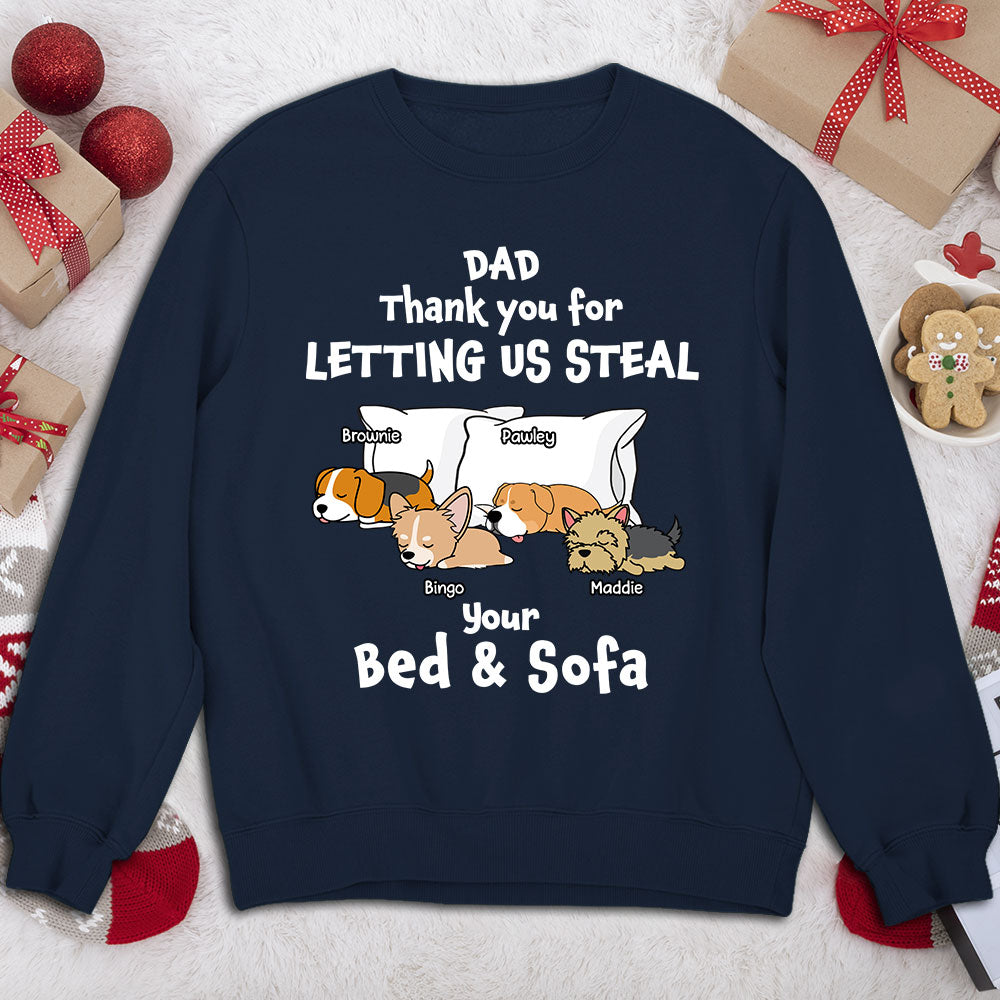 Let Me Steal - Customizable Personalized Sweatshirt for Pet Lovers