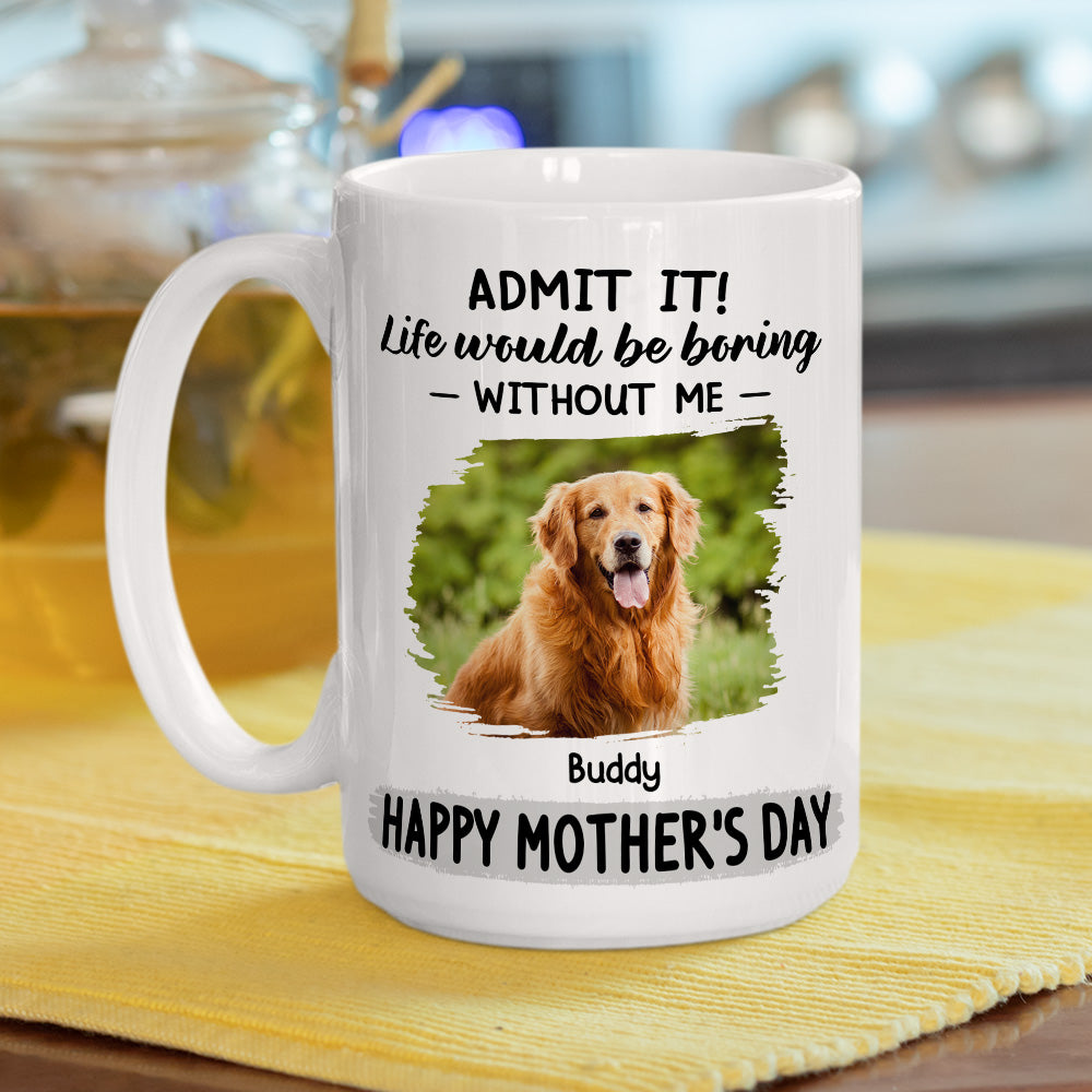 Personalized Custom Coffee Mug - Ideal Gift for Pet Lovers