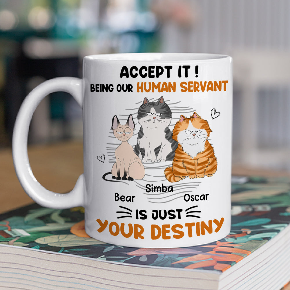 Accept It - Exquisite Personalized Custom Coffee Mug for Pet Lovers