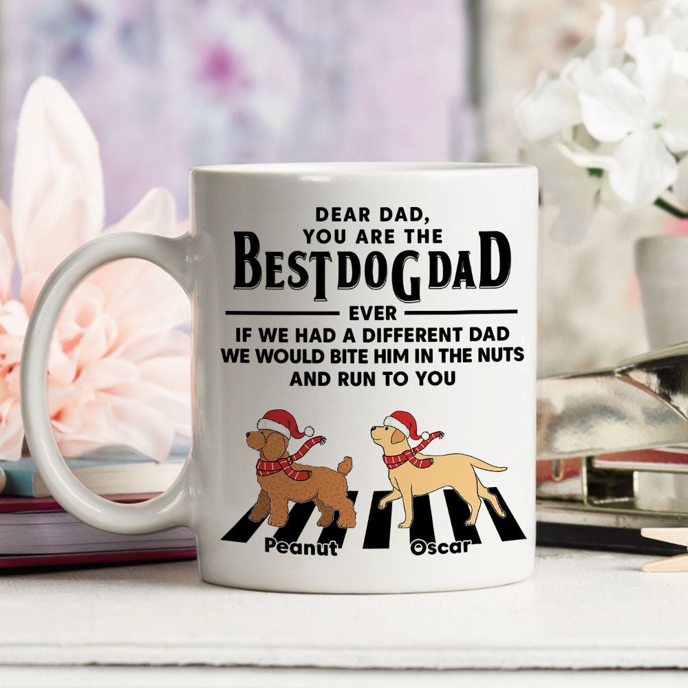 Run To You Christmas - Customizable Personalized Coffee Mug for Pet Lovers