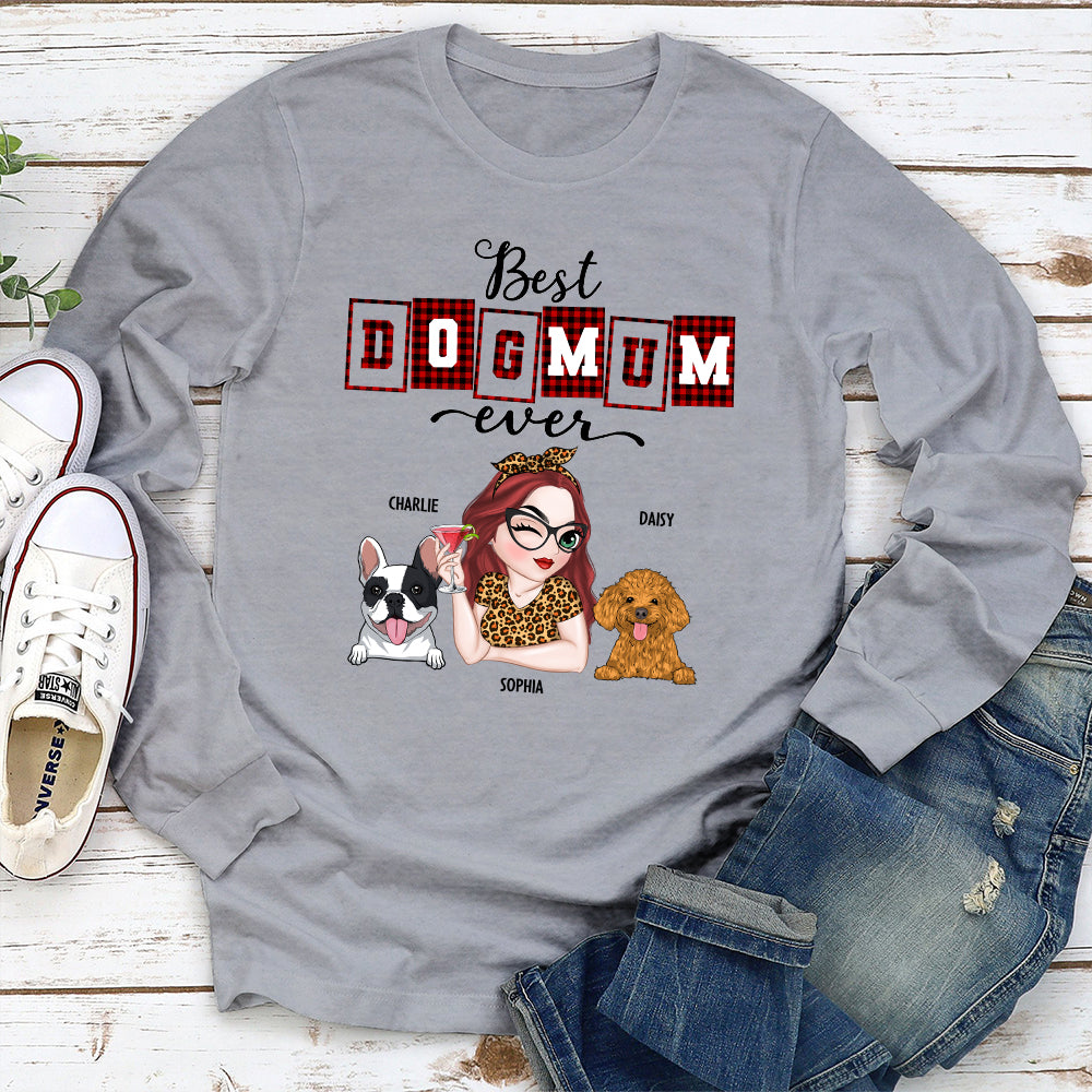 Top-Rated Personalized Custom Long Sleeve T-shirt for Best Moms of the Year