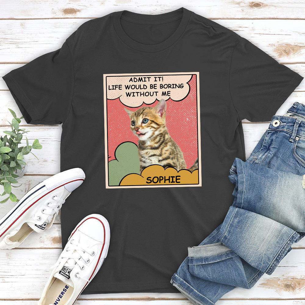 Personalized Cat - Themed Unisex T - shirt: A Must - Have for Pet Lovers