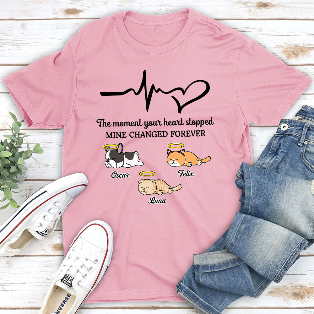 Personalized Unisex Memorial T-shirt - Capture The Precious Moment