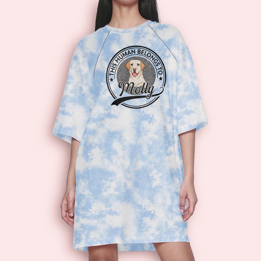 Personalized 3/4 Sleeve Light - Colored Human - Belonging Dress