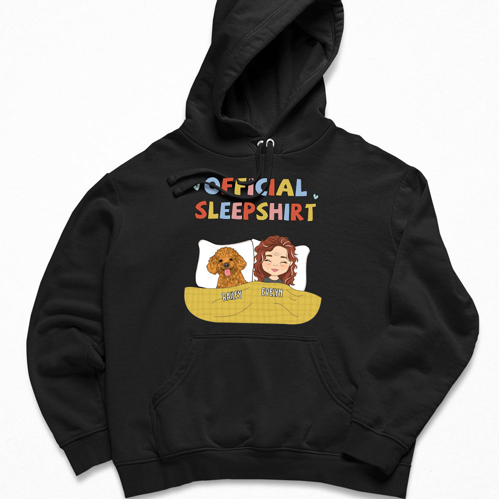 Personalized Happy Sleepshirt - Custom Hoodie for Pet Lovers