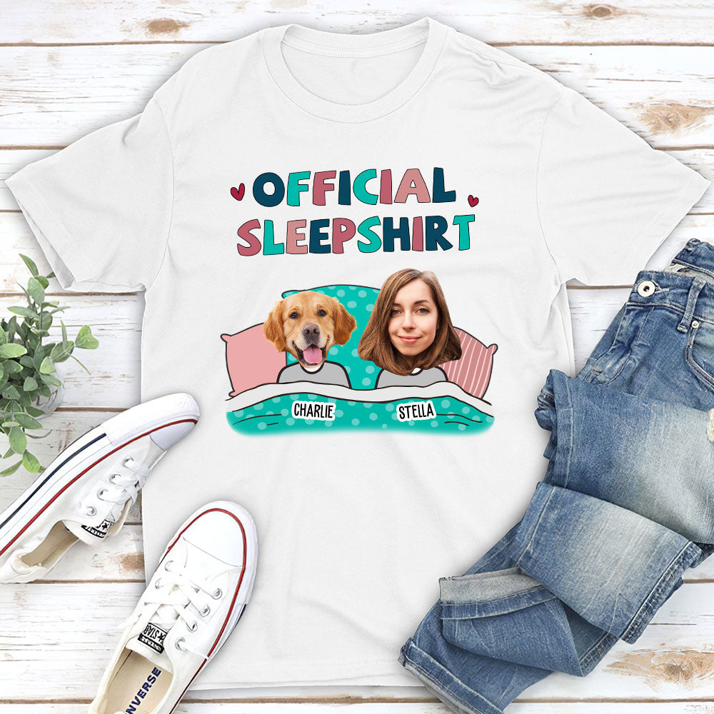 Personalized Unisex Sleepshirt with Custom Photo - Ideal Gift