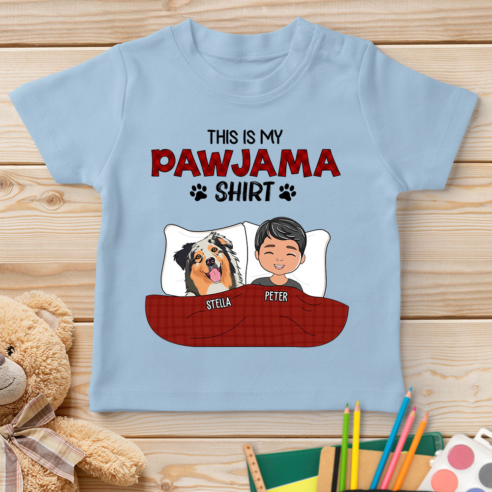 Personalized Pawjama Youth T-shirt - Ideal Gift for Pet Lovers