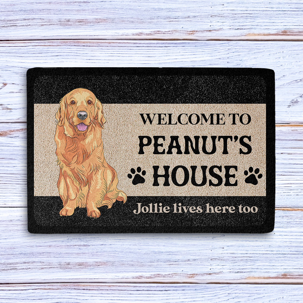Personalized Dog Picture Doormat - Ideal Gift for Pet Lovers