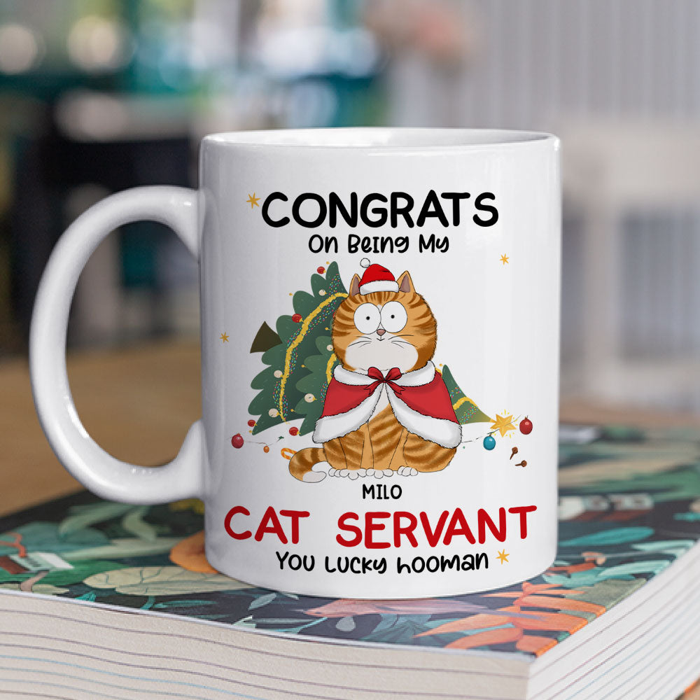 Lucky Hooman - Exquisite Personalized Custom Coffee Mug
