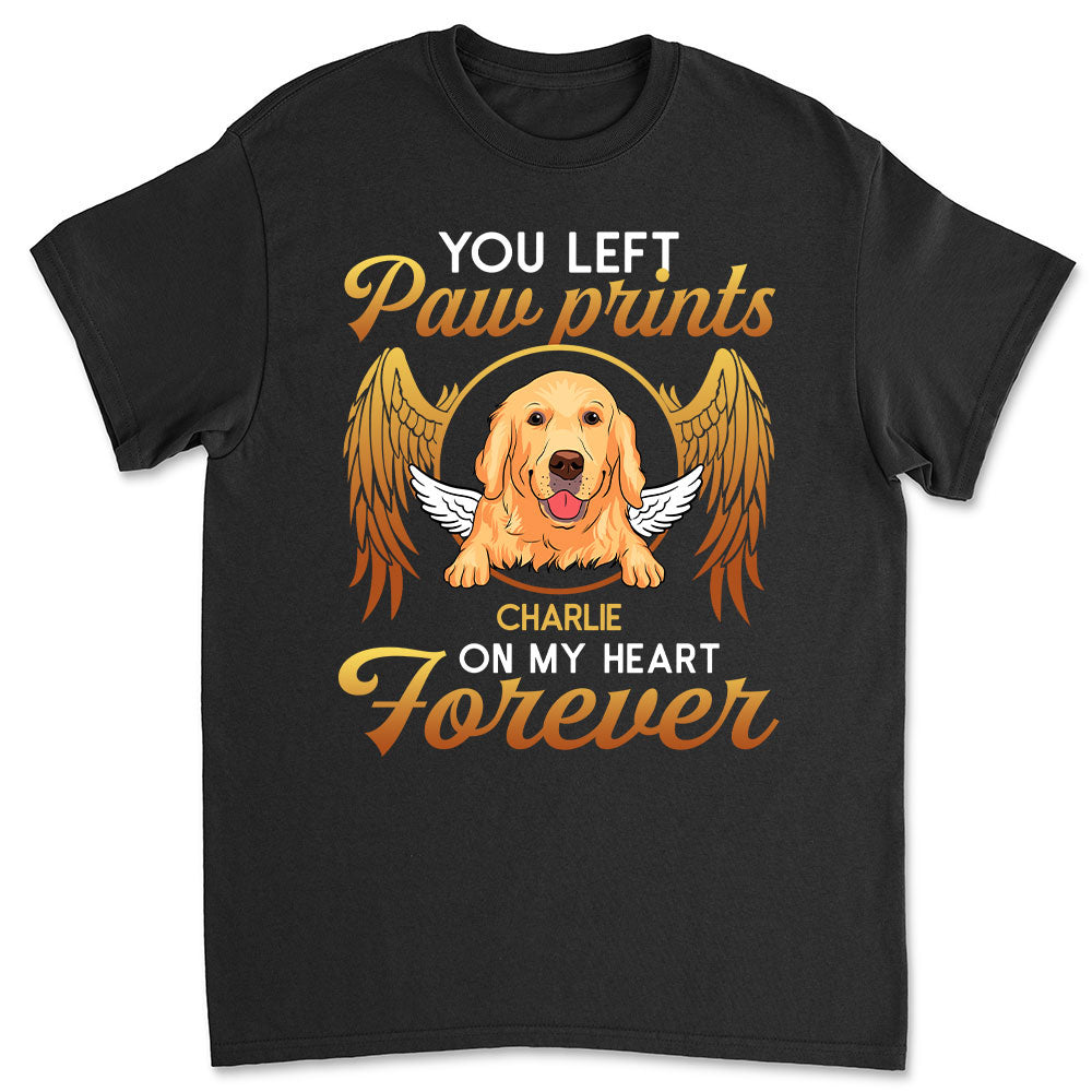 Forever on My Heart - Customizable Unisex Pet Lover T-shirt