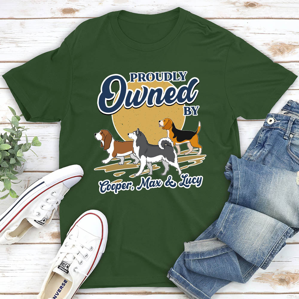 Personalized Unisex Pet Lover's T-shirt - A Proud Ownership