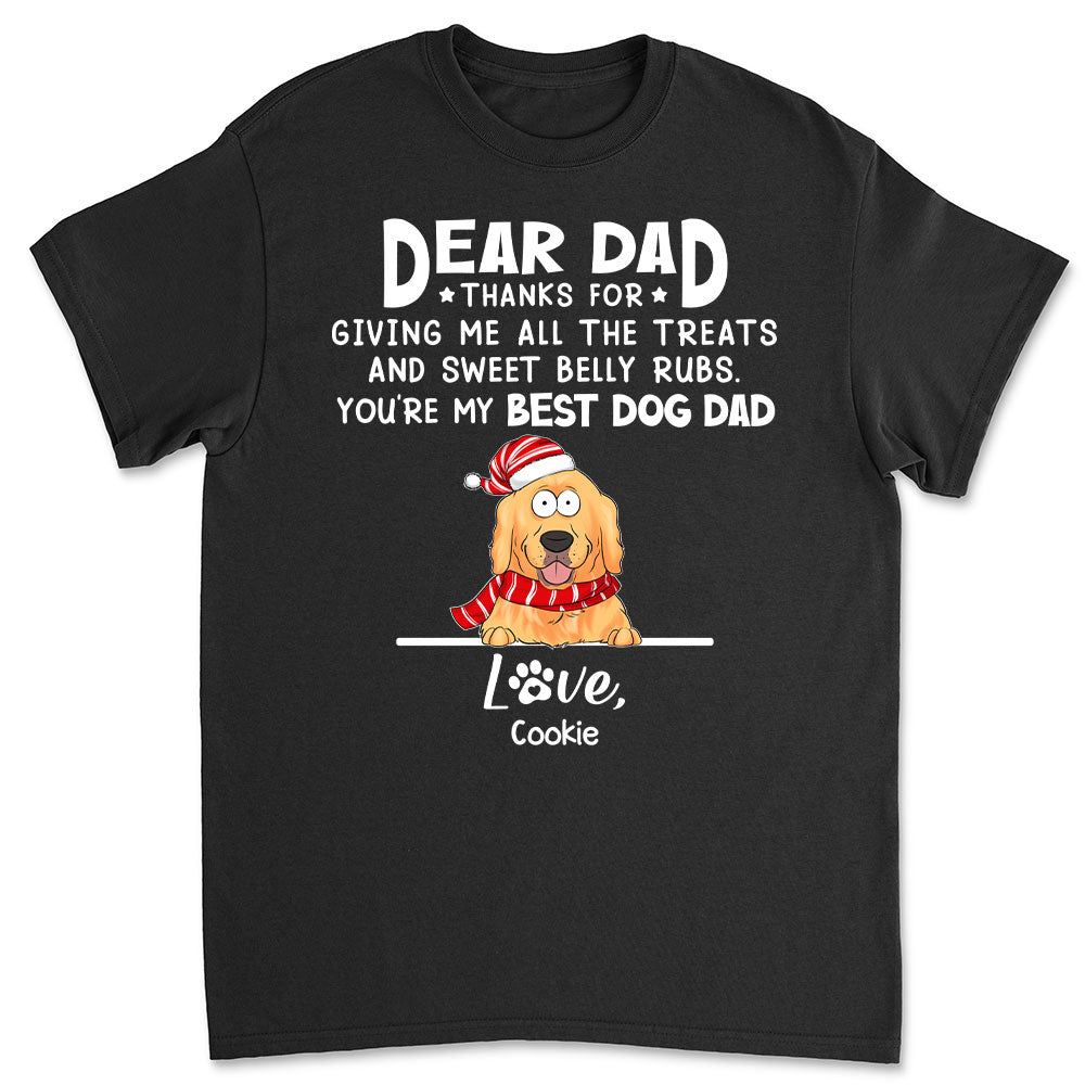 Sweet Belly Rubs - Customizable Unisex Personalized Pet Lover T-shirt
