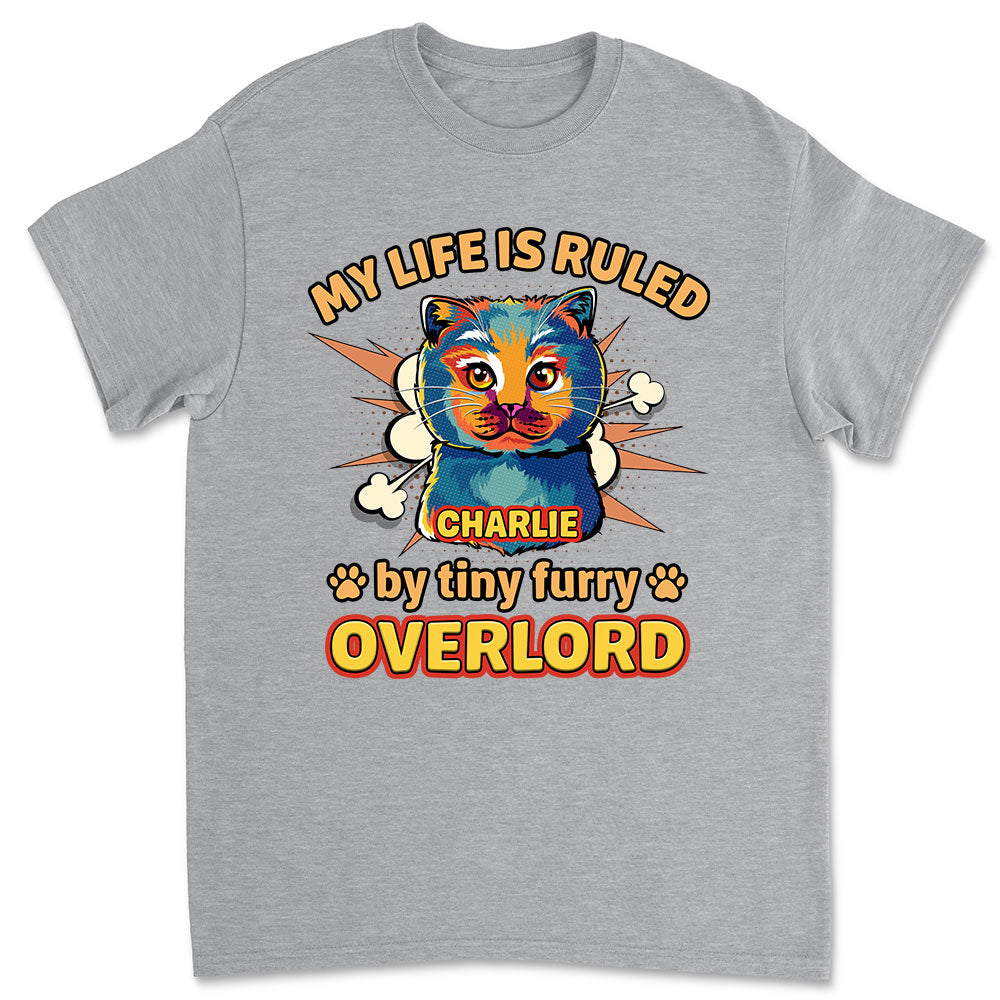 Customizable Pop Art Cat - Inspired Unisex T - shirt: Ideal for Pet Lovers