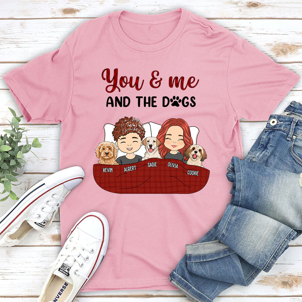 You And Me - Personalized Custom Unisex Pet Lover T-shirt