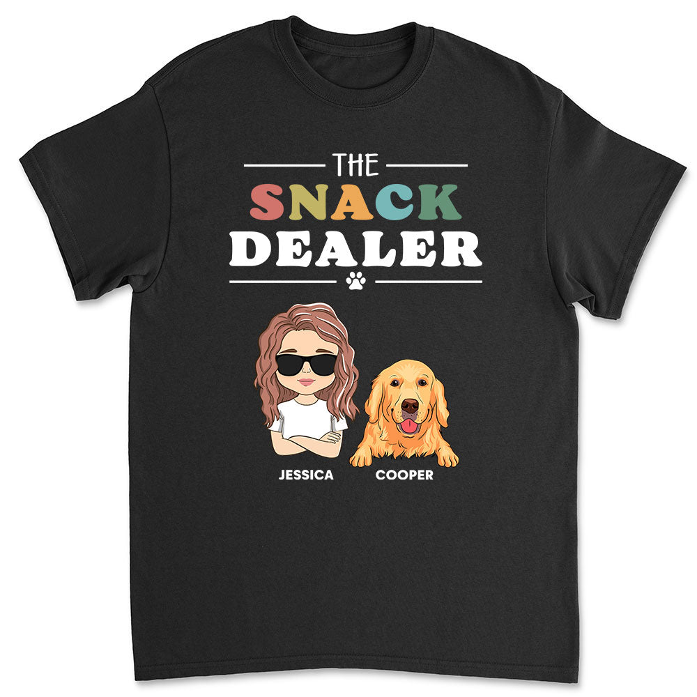 The Snack Dealer - Personalized Custom Premium T-shirt for Pet Lovers