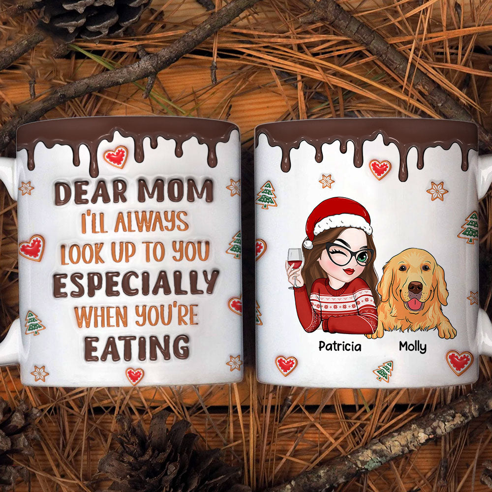 Personalized 3D Inflated Effect Custom Mug - A Heartfelt Daily Companion