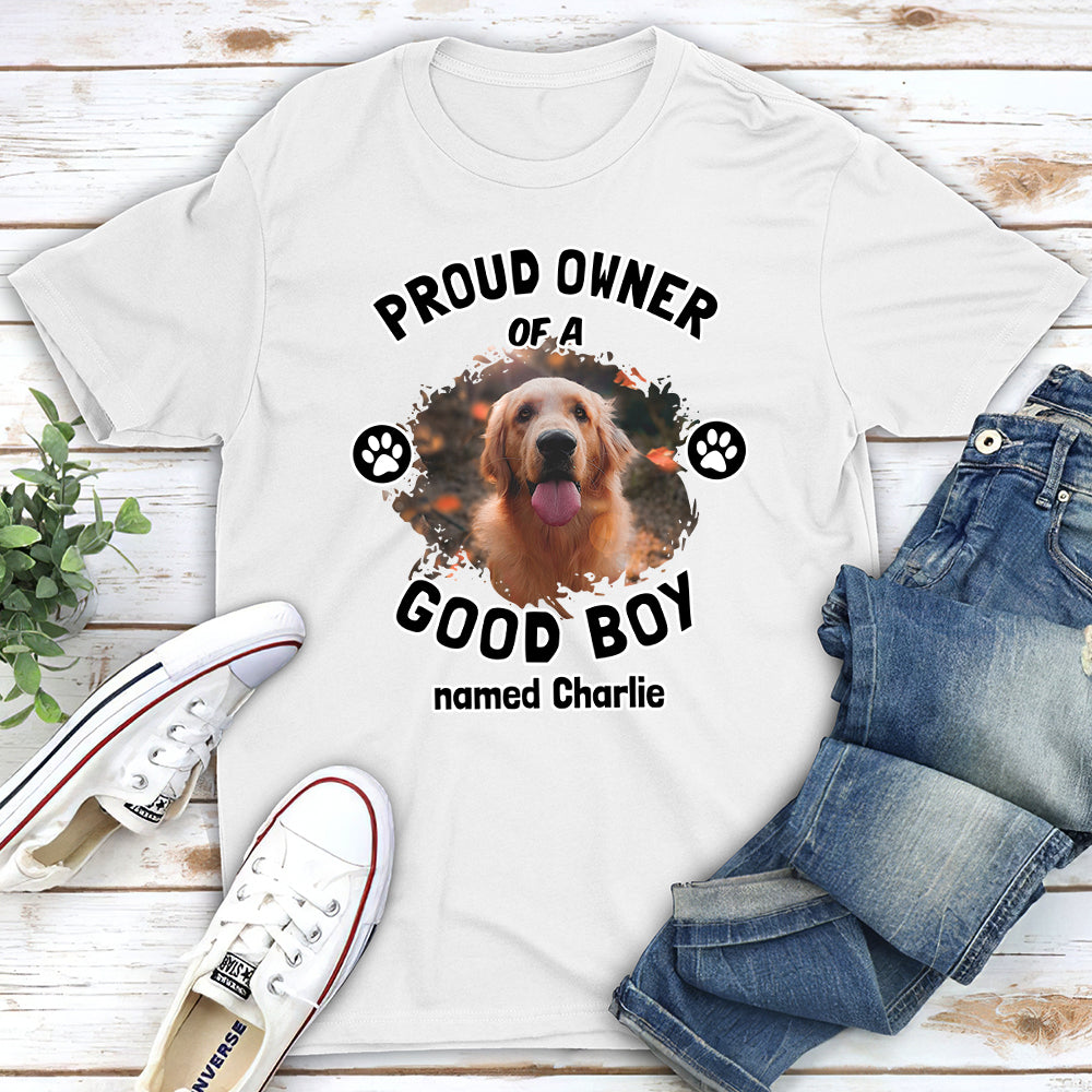 Personalized Unisex 'Proud Pet Owner' Photo T-shirt - Ideal Gift for Pet Lovers