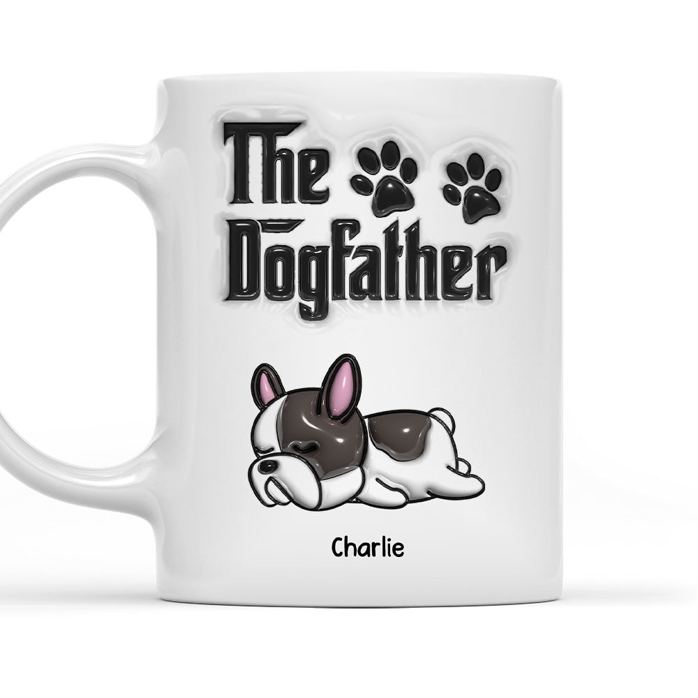 Personalized 3D Inflated Effect Dog-themed Mug for Dog Lovers