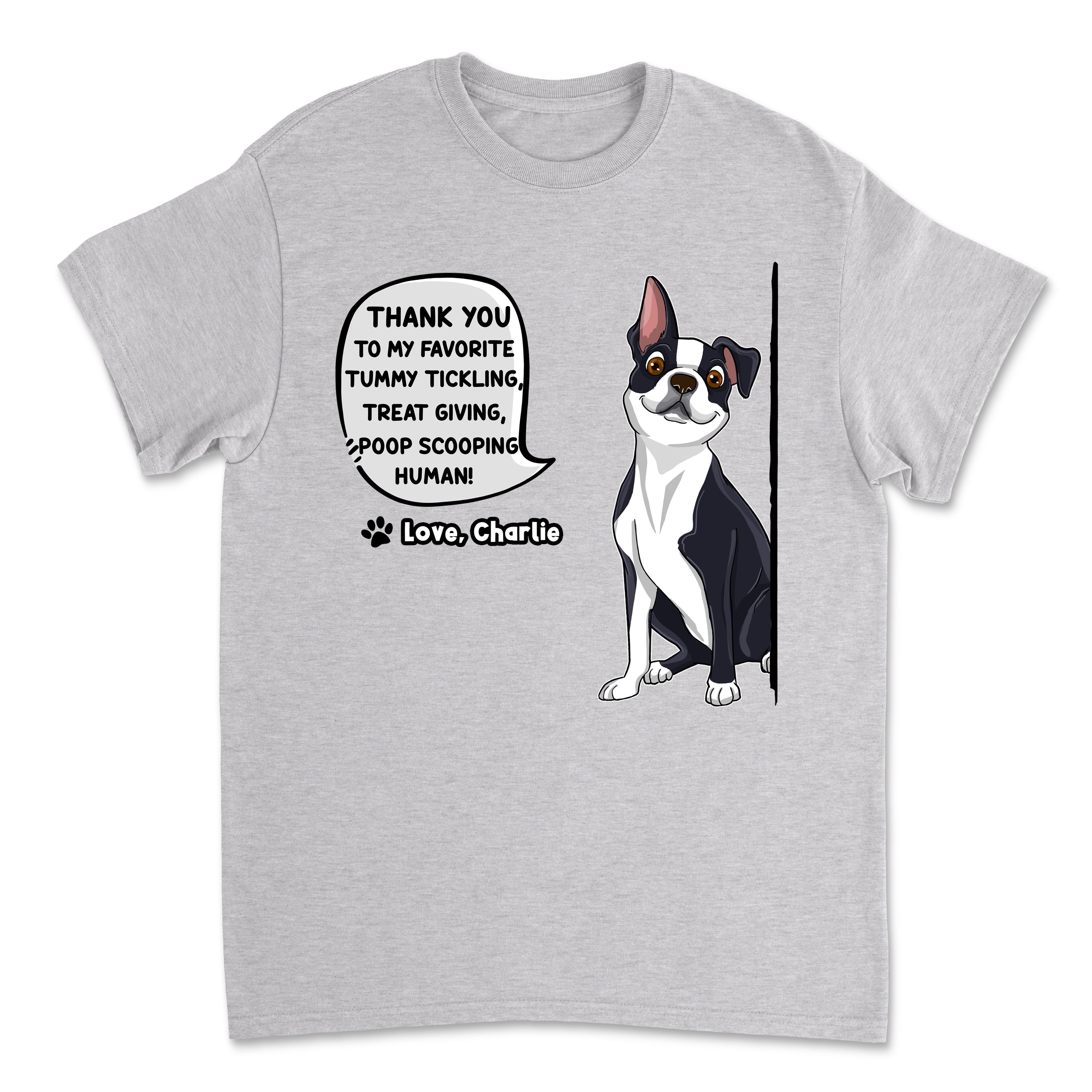 Personalized Unisex T-shirt - Ideal Gift for Pet Lovers