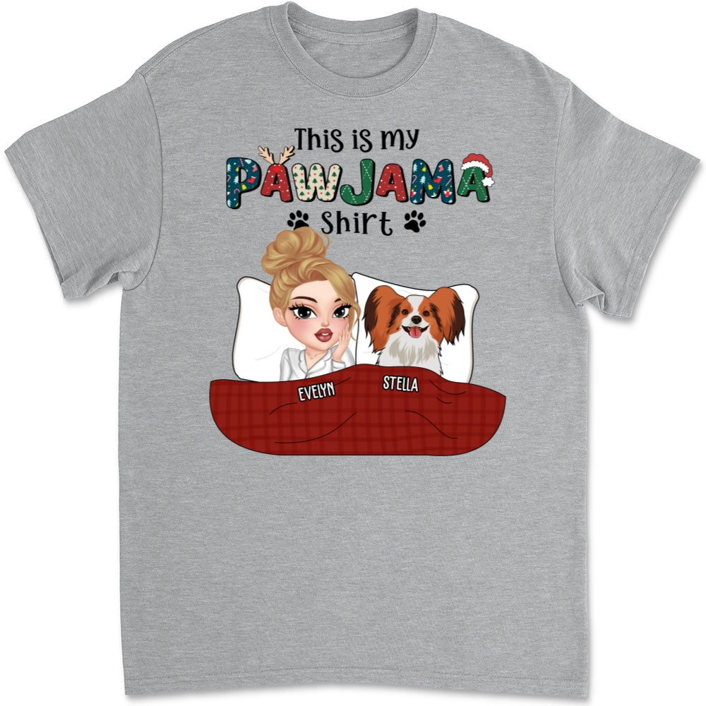 Customizable Pawjama Unisex T-shirt - Ideal Gift for Pet Lovers