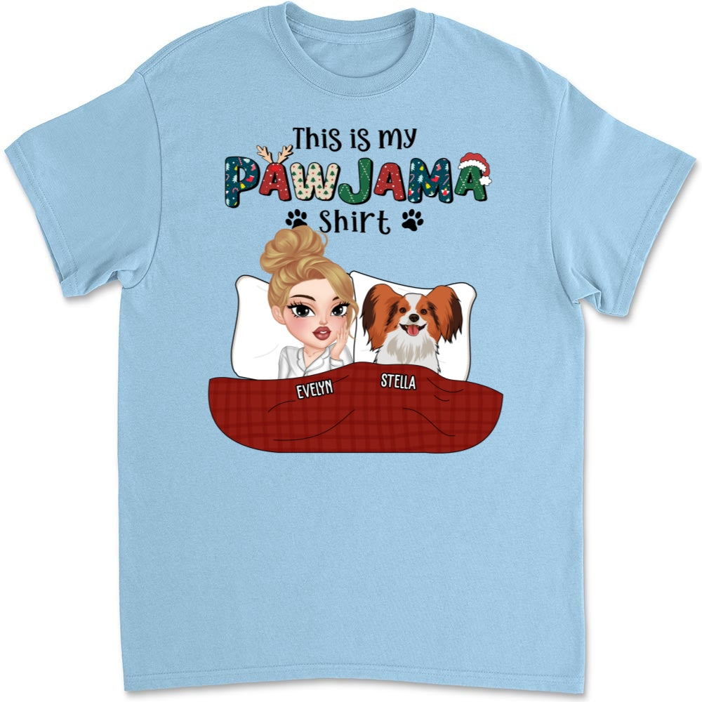 Customizable Pawjama Unisex T-shirt - Ideal Gift for Pet Lovers