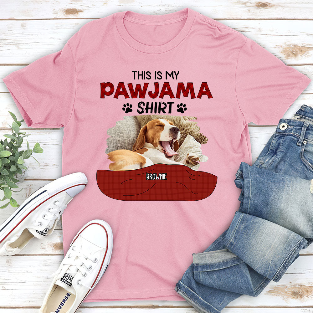 Personalized Custom Premium Pajama-Style Photo T-Shirt - Version 3