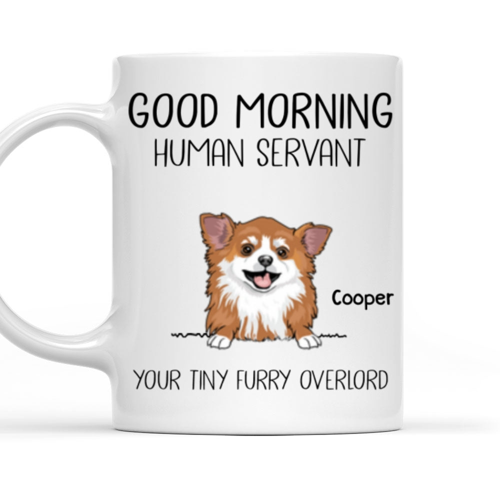 Good Morning Personalized Pet - Themed Custom Coffee Mug for a Vigorous Start