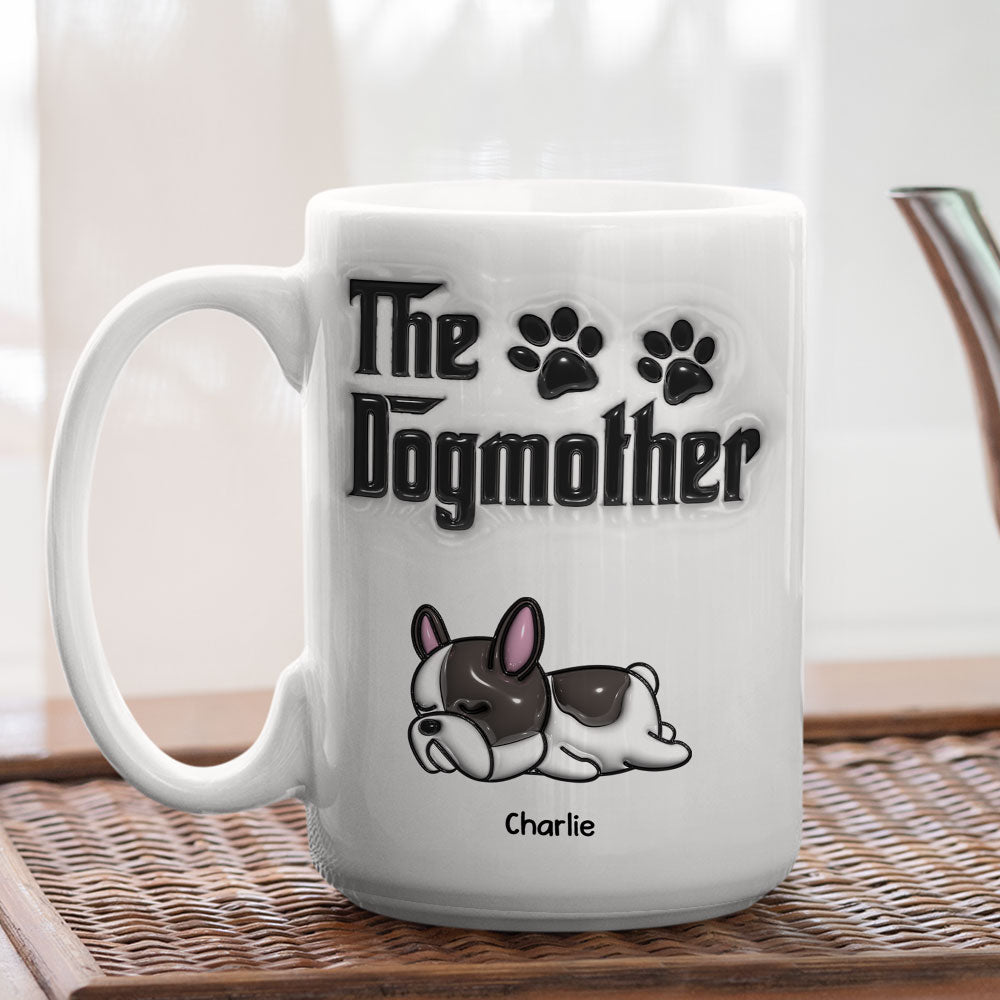 Personalized 3D Inflated Effect Dog-themed Mug for Dog Lovers