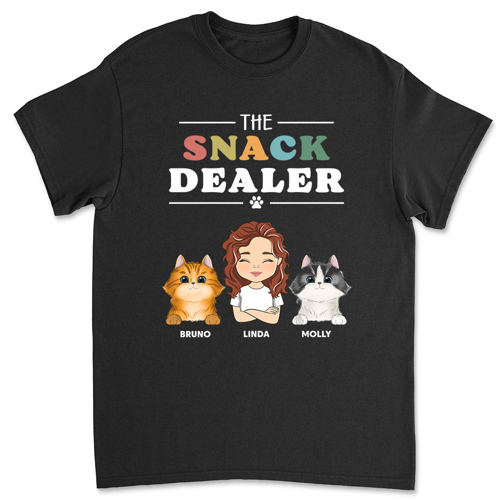 Personalized Custom Premium T-shirt for Pet Snack Dealers and Pet Lovers