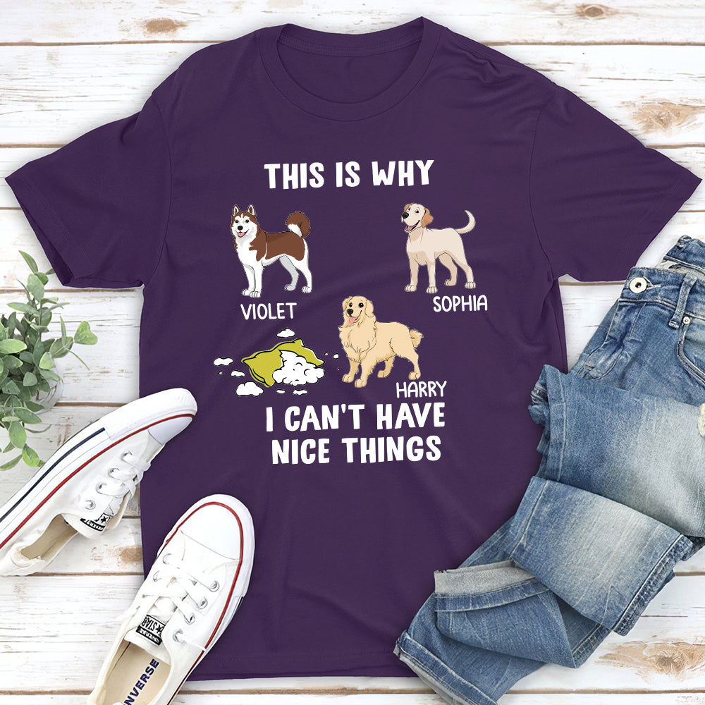 Customizable Premium Personalized T-shirt for Pet Lovers