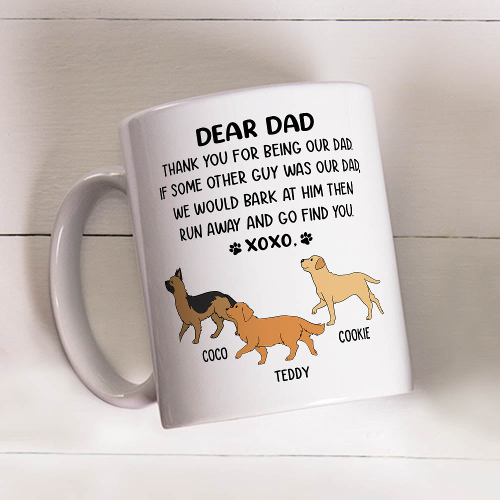 Dear Mom Xoxo - Customizable Personalized Coffee Mug for Pet Lovers