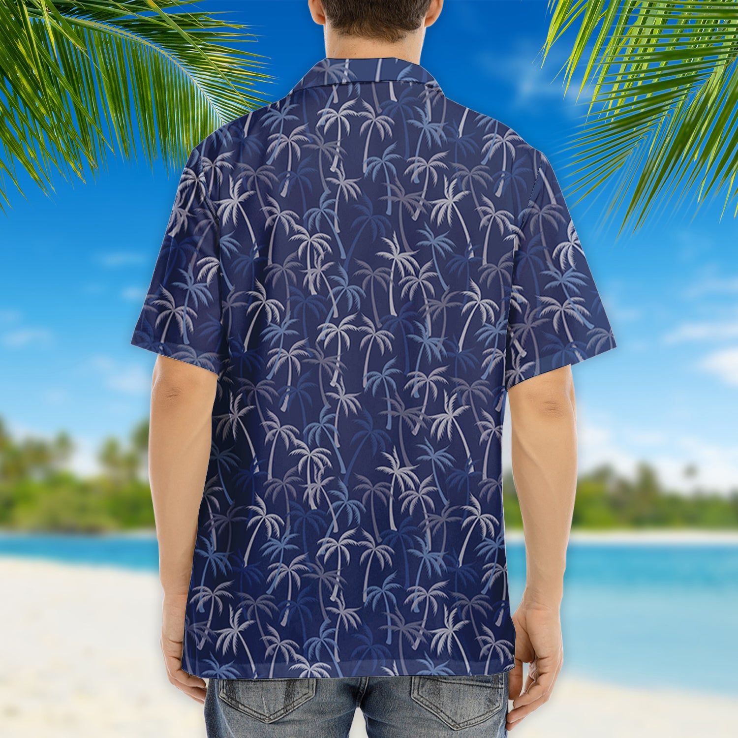 Cool Dog Dad Personalized Hawaiian Shirt - Customized for Pet Lovers