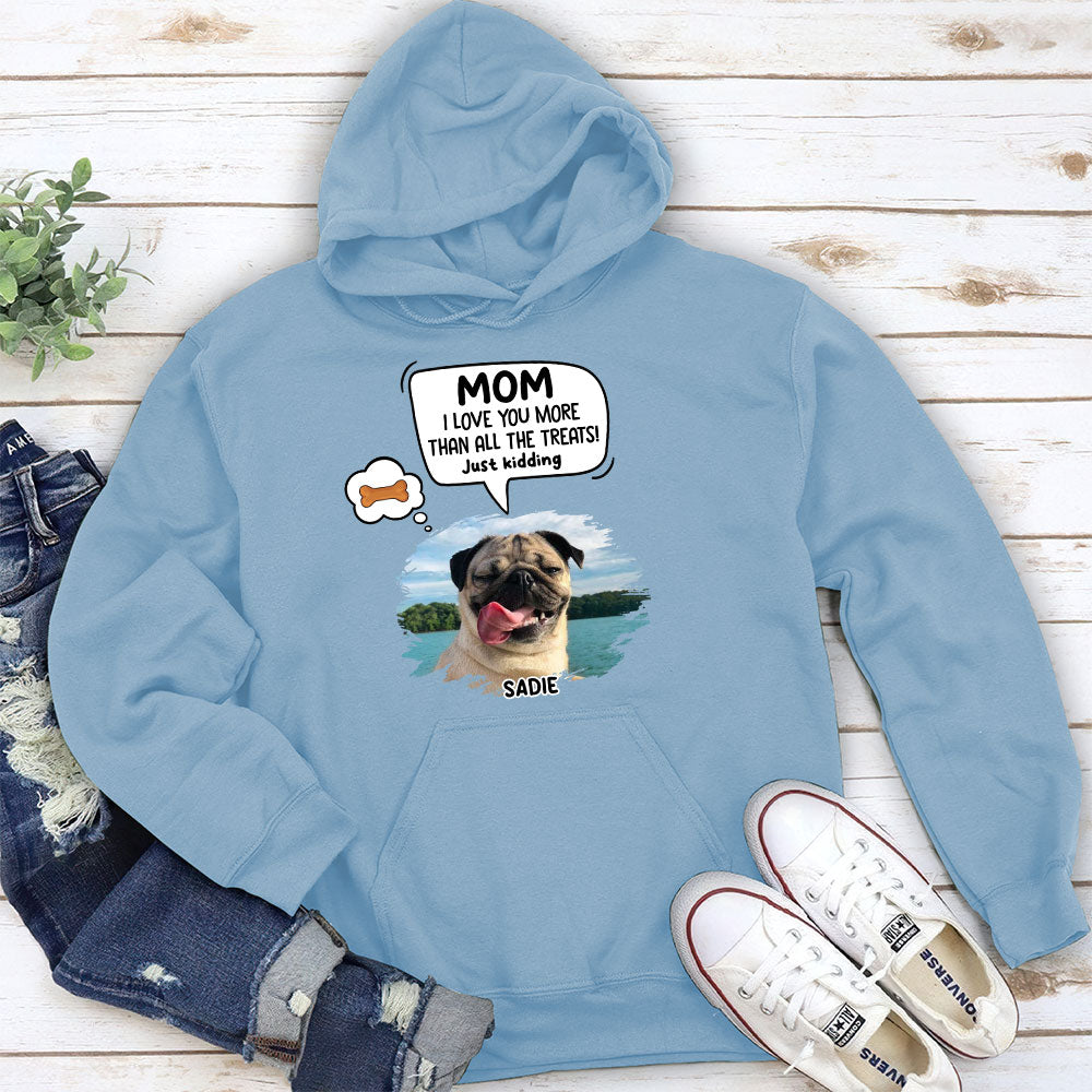 Just Kidding - Customizable Personalized Hoodie for Pet Lovers