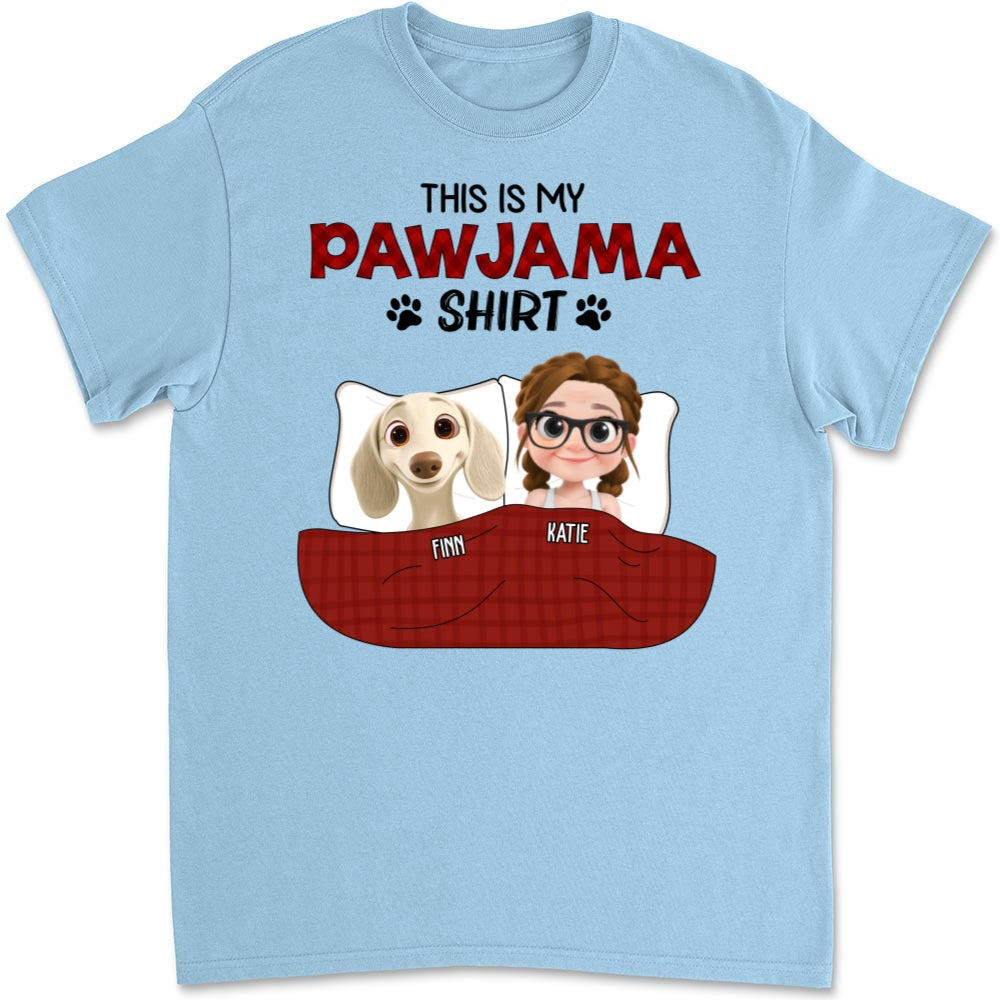 New Style Pawjama Personalized Custom Unisex T-Shirt - Ideal for Pet Lovers