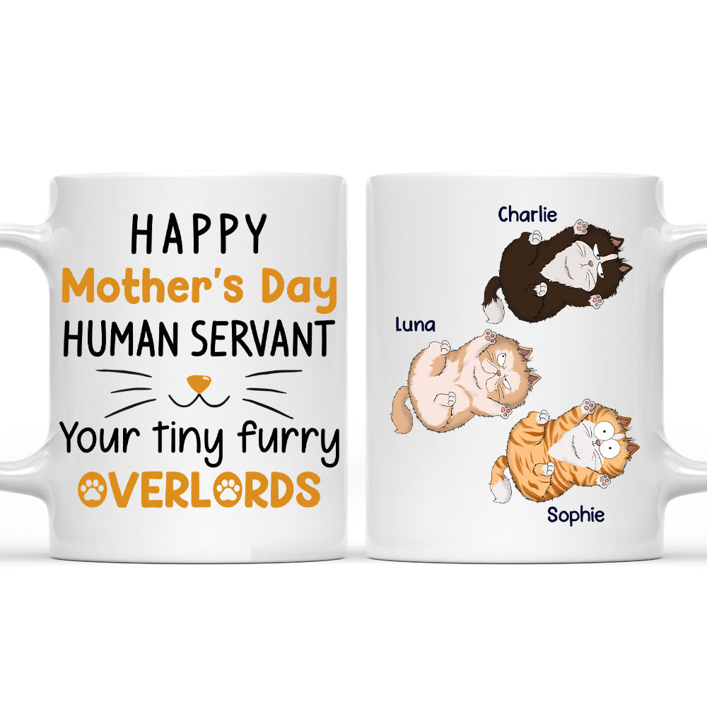 Personalized Custom Coffee Mug - Ideal Gifts for Your Tiny Furry Overlords Lovers