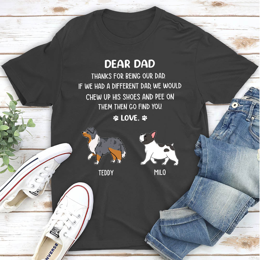 Thanks Mom - Customizable Unisex Personalized T-shirt for Pet Lovers