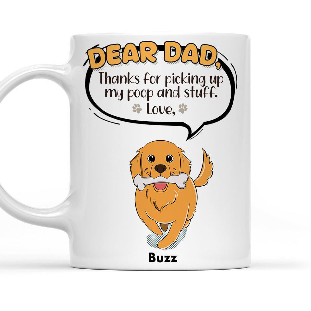 Personalized Dog Appreciation Custom Coffee Mug - Ideal Gift for Pet Lovers