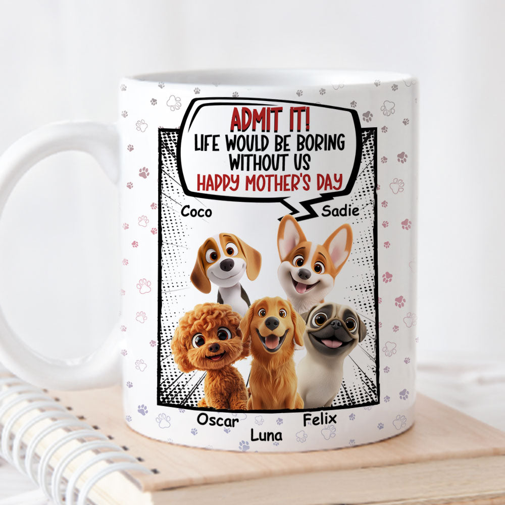 Personalized Custom Mug: Without Us, Without Fun - Ideal for All Beverages