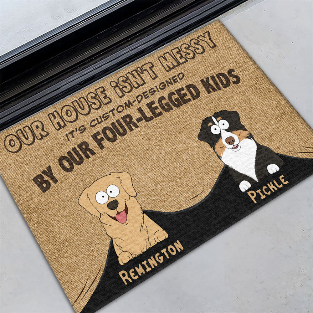 Personalized Pet - Themed Custom Doormat: A Warm Welcome for Pet Lovers