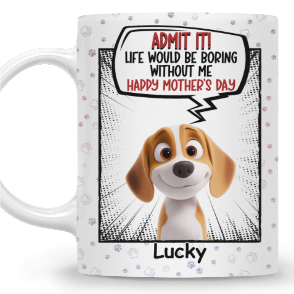Personalized Custom Mug: Without Us, Without Fun - Ideal for All Beverages