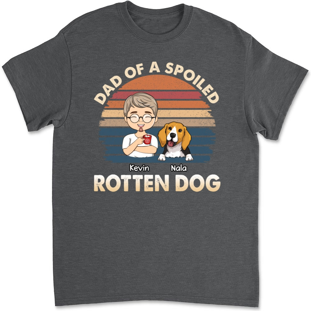 Rotten Dog Version 2 - Customizable Unisex Personalized T - shirt for Pet Lovers