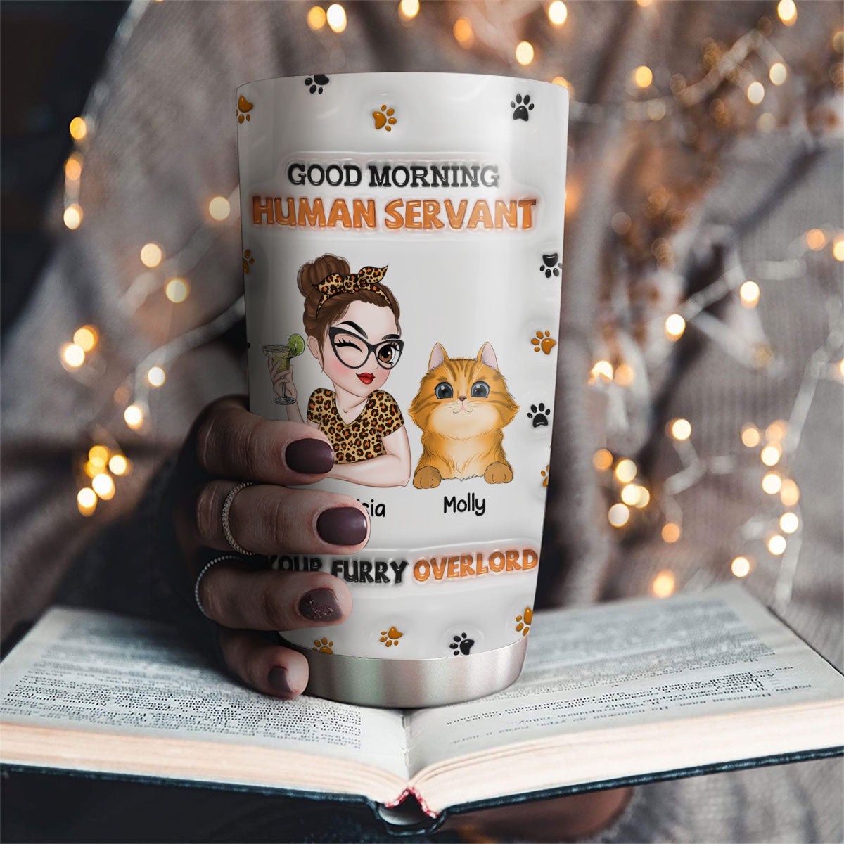 Personalized 3D Inflated Effect Tumbler - Ideal for All Occasions