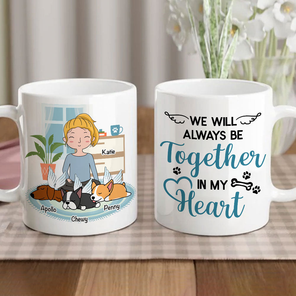 In My Heart - Customizable Personalized Coffee Mug for Pet Lovers